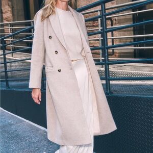 Reformation Paley Double Breasted Coat - Good Condition